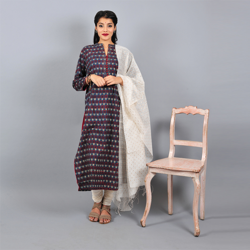 Signature Jaipur Pink Mukaish Kurta